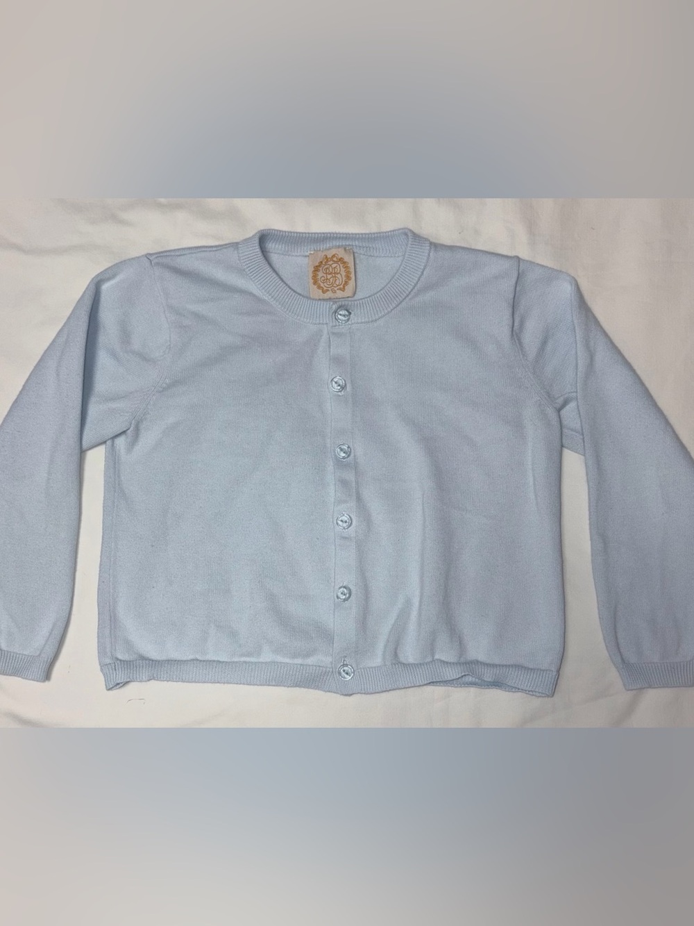The Beaufort Bonnet Co Cambridge Cardigan in Buckhead Blue sz 7 EUC